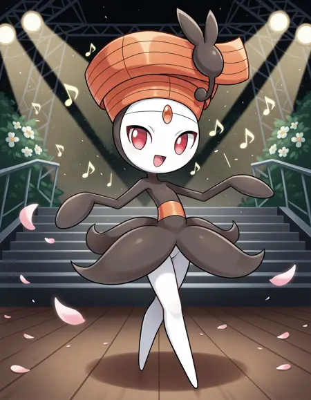 Meloetta-Pirouette (Pokemon) [Illustrious]