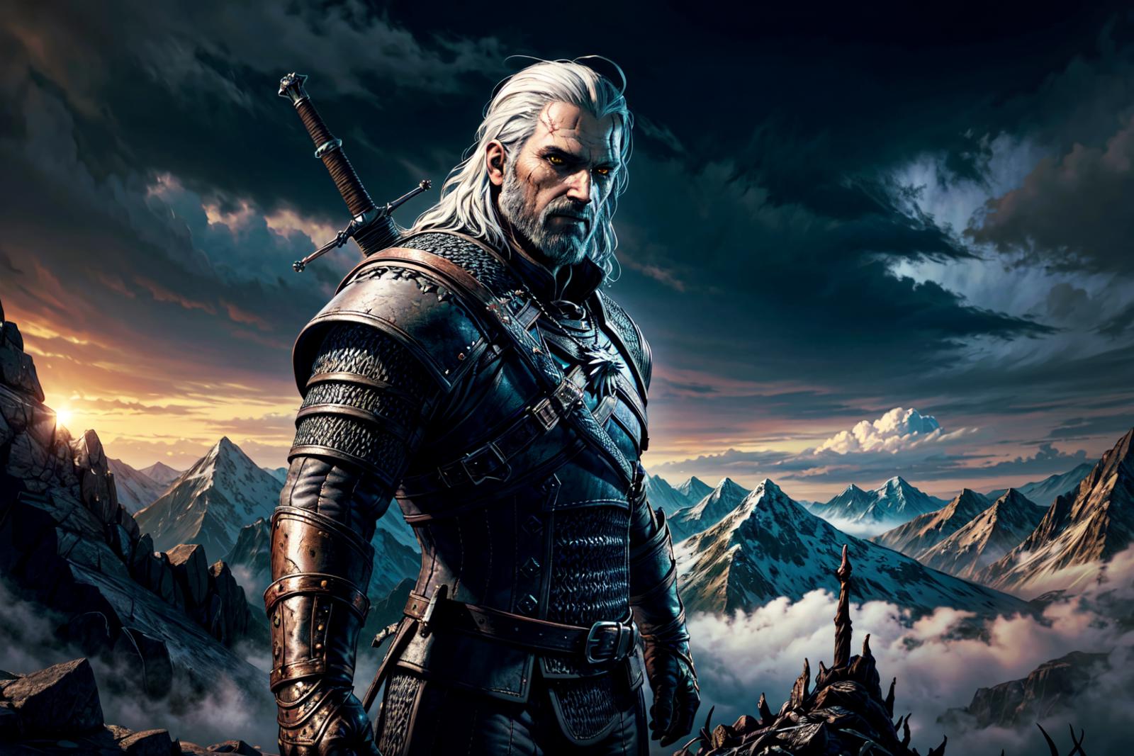 Geralt of Rivia  |  The Witcher 3 : Wild Hunt image by Kayako