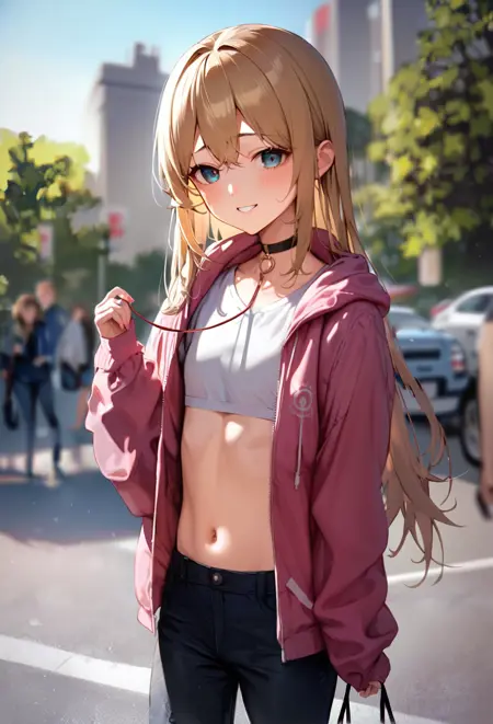 Leash concept for pony XL