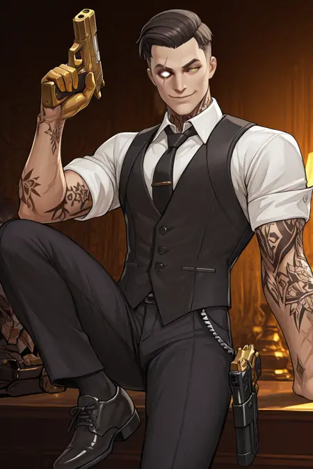 Midas from Fortnite | Illustrious