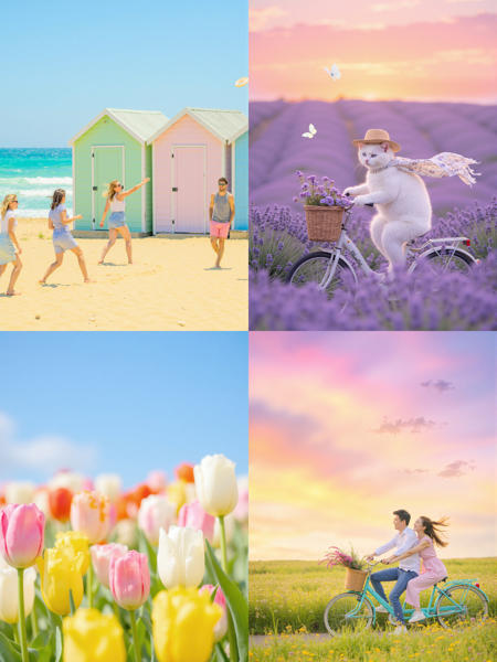 candy palette _ soft, bright, dreamy, pastel photograph 清新梦幻的糖果色摄影 dim8
