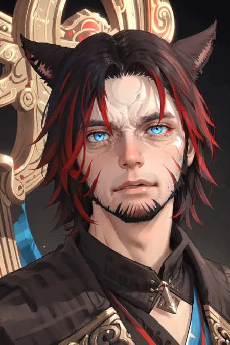 FFXIV - Male Miqote (Keeper of the Moon - Khit'li L'ocar) - v1.0