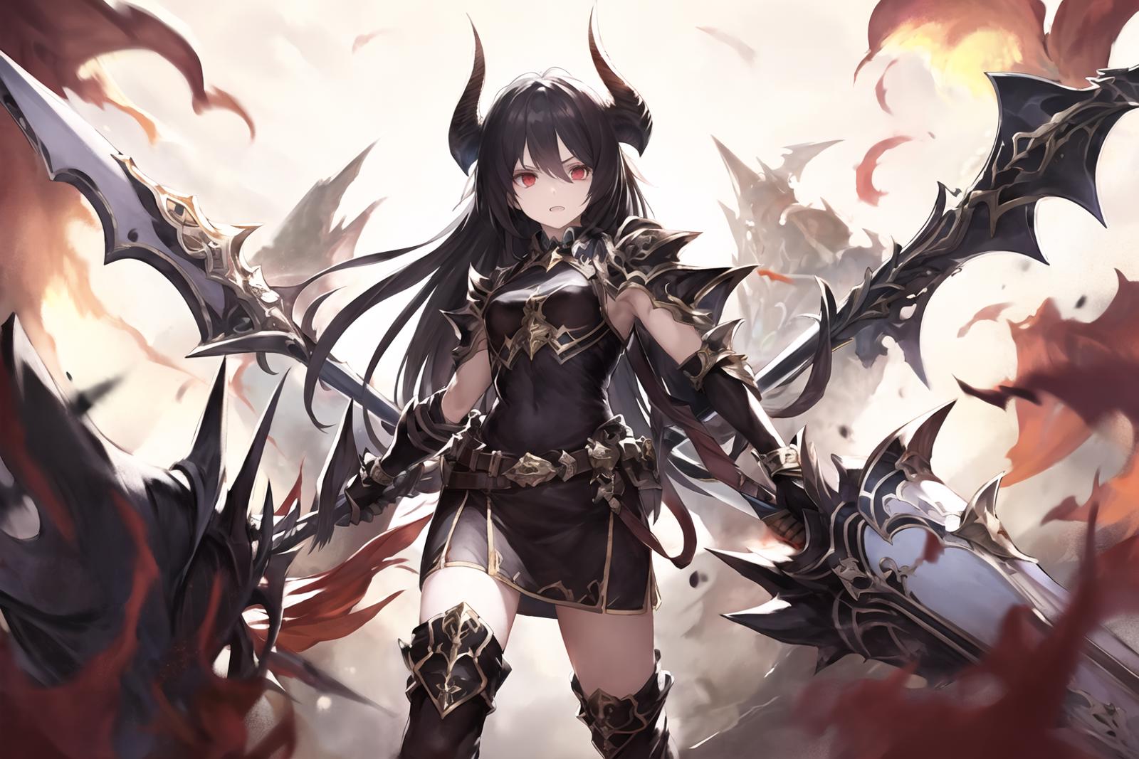 Shadowverse , Rage of Bahamut , Granblue Fantasy Forte /フォルテ Loha image by Akamushi