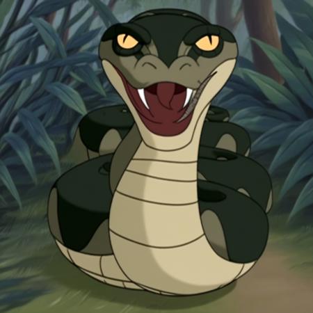 Asmodeus the snake - Redwall forest SDXL v1