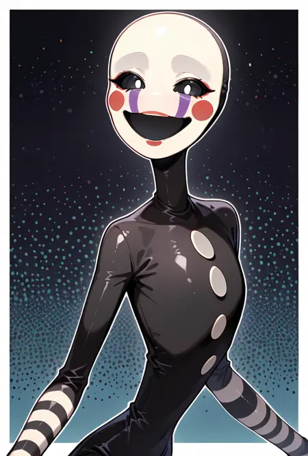 The Puppet / The Marionette -- FNAF / Five Nights at Freddy's   Noob +  pony + 1.5 + illustrious