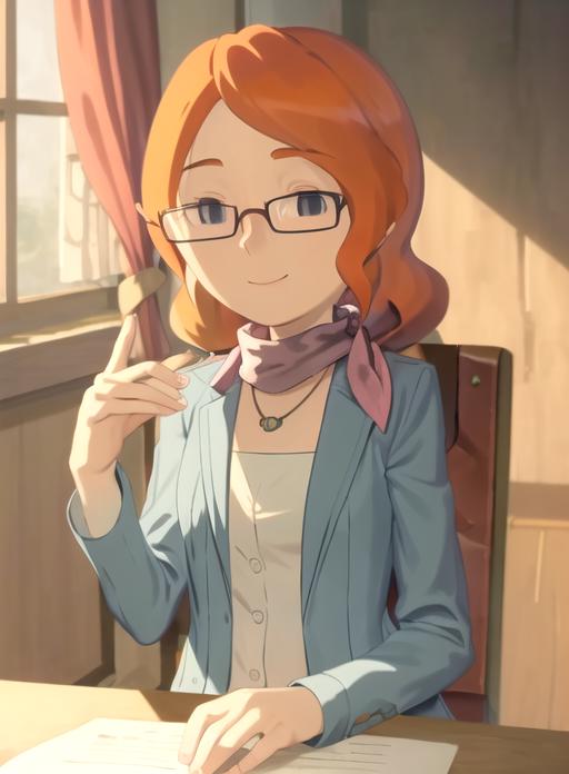 Claire Foley (Professor Layton) image by kikeai