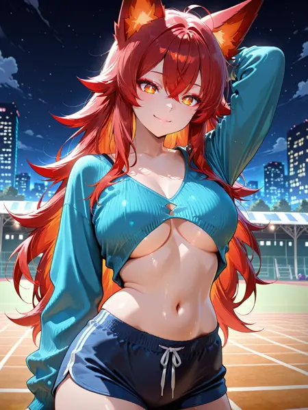 开襟短毛衣-short cardigan