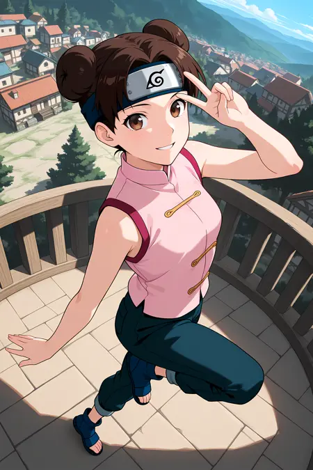 Tenten Genin (Naruto) COMMISSION