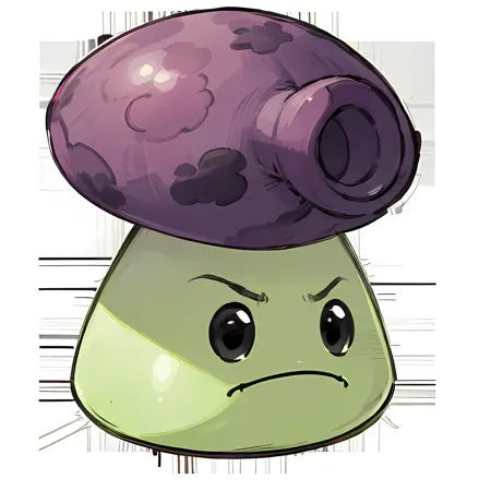 Fume-shroom v1.0 [Plants vs Zombies | PVZ] -by AutoRunMech