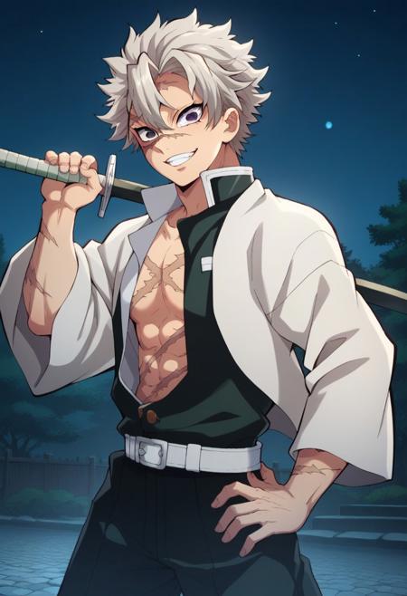 Sanemi Shinazugawa - Demon Slayer: Kimetsu no Yaiba (Commission) V1