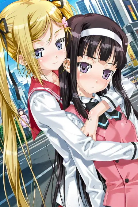 Style/mafuyu/akina/natsumi/midori/suzuran [Kanojo x Kanojo x Kanojo (anime/game)]