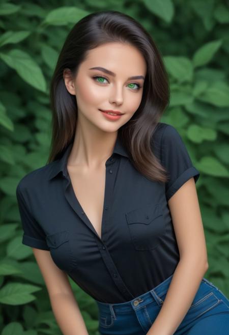 A girl with green eyes Ann6