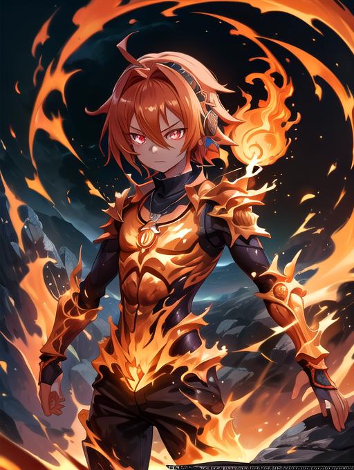 Character Change - Fire Elemental - SO HOT! image by MerrowDreamer