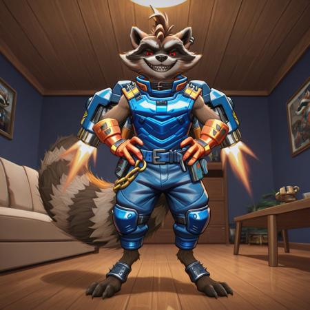 Rocket Raccoon (Marvel Rivals) Illustrious - V1