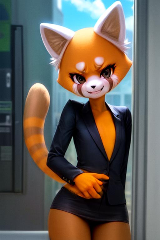 Retsuko from Aggretsuko image by DollLover