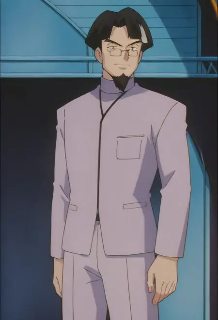 Professor Sebastian / Dr. Shiranui (シラヌイ博士) Pokemon Anime