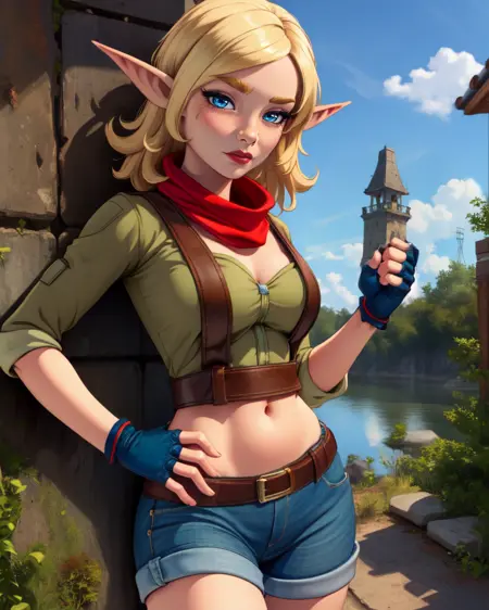 Tess - Jak 2 (Human Form)