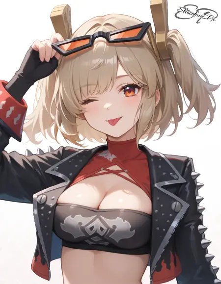 burnice white [Zenles Zone Zero] [Pony]