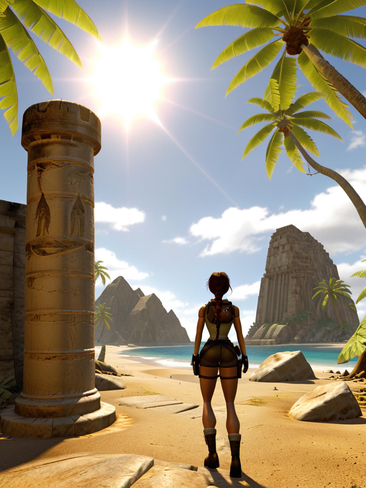 Lara Croft Exploring | SDXL LoRA image by Avrik