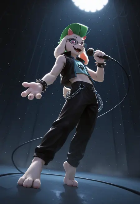 Ralsei - Punk Version (Deltarune)