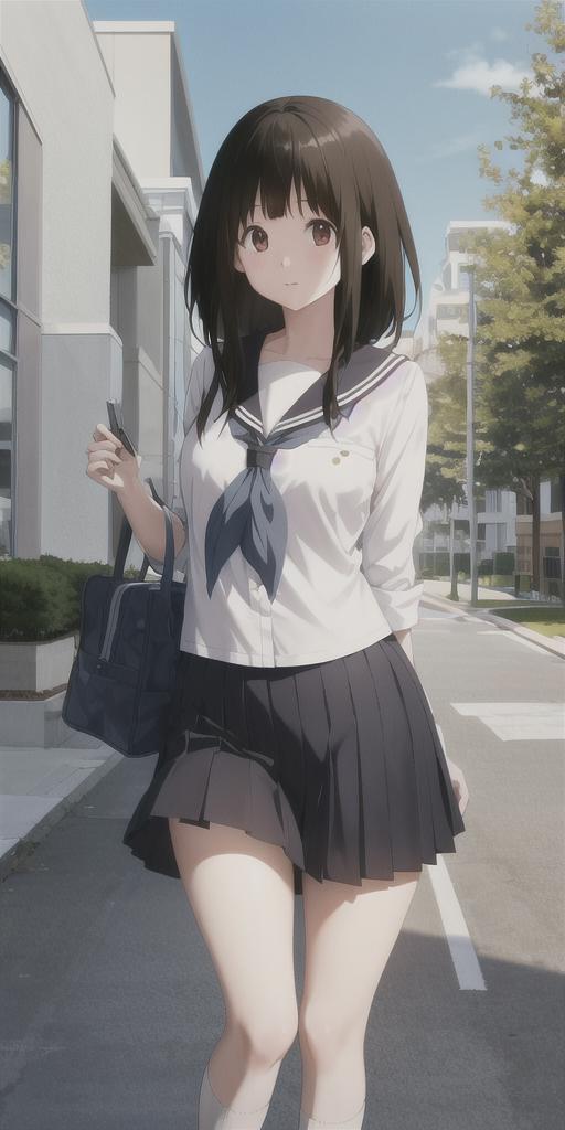 Chitanda Eru 千反田える / Hyouka image by SarunStudios