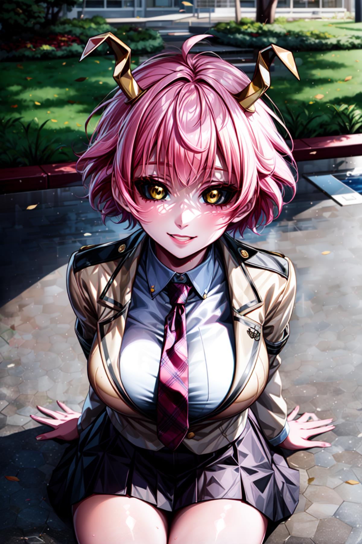 Ashido Mina - Boku no Hero Academia [NeuralDaVinci] image by NeuralDaVinci