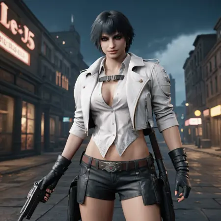 Lady from Devil May Cry 5 LoRA [SDXL]