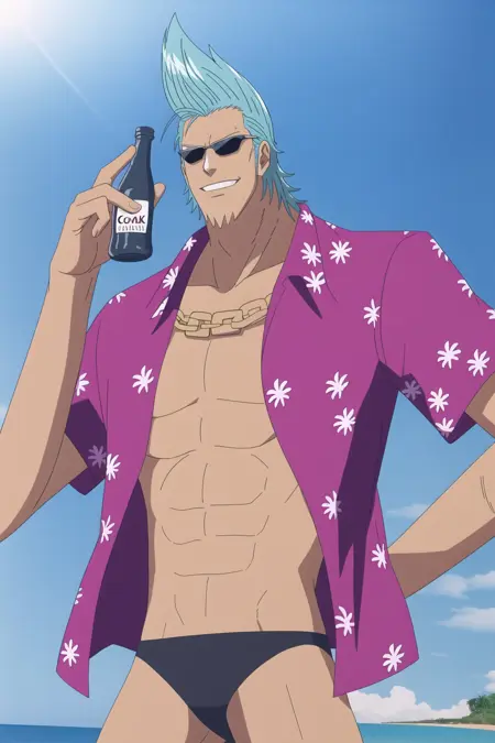 Franky Pre-TS - One Piece (LoRA)