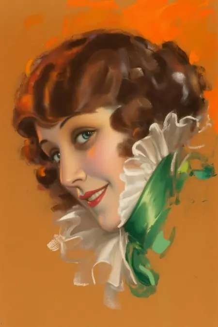 Jazz Age Pin-Up Girls: Rolf Armstrong Calendar and Magazine Cover Illustration Style