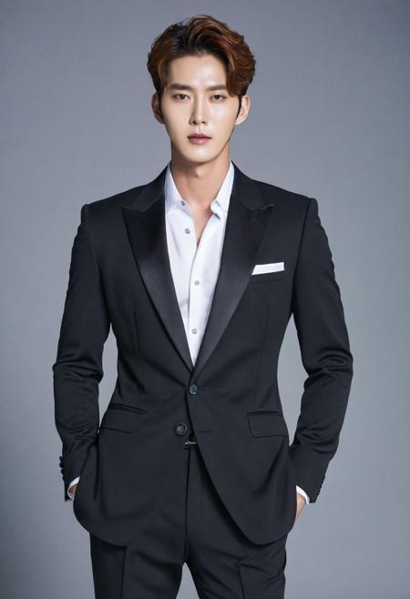 raw photo, full body, beautiful man, man of dreams, rich, confident, korean drama, korean idol