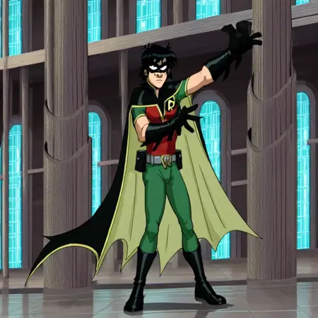 JLA Adventures – Trapped in Time - Robin