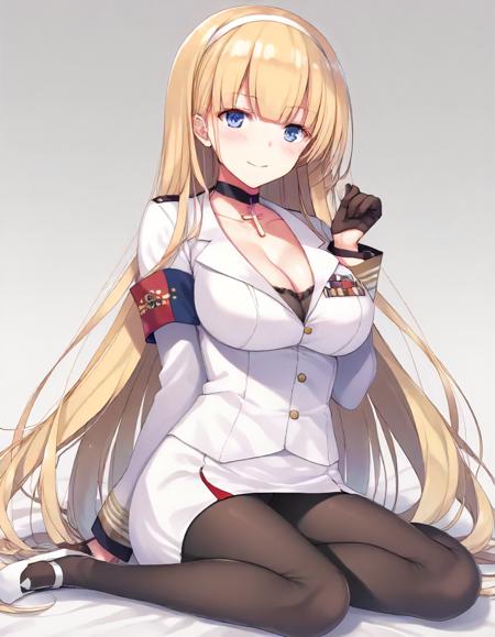 north carolina \(azur lane\)  military uniform playboy bunny