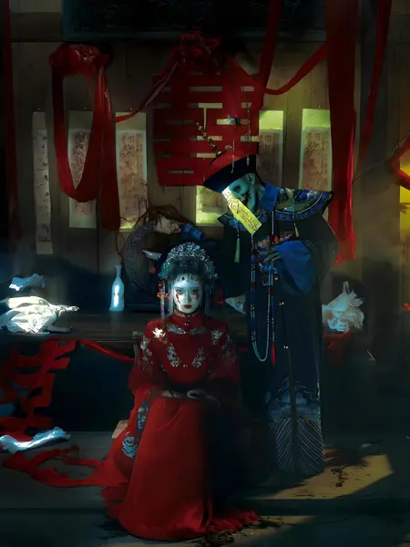 千问汉服Style3鬼气森森