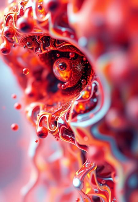 generate a realistic image with endless complexity