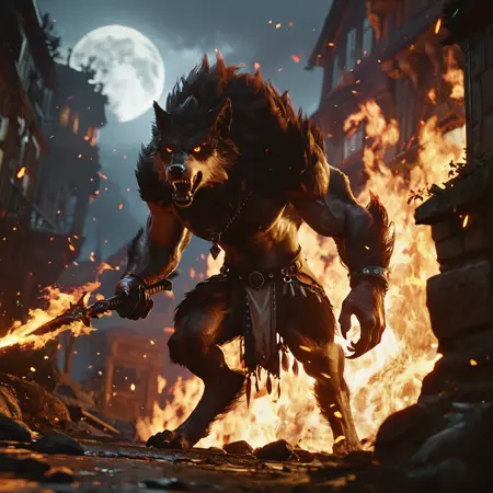 Big bad werewolf