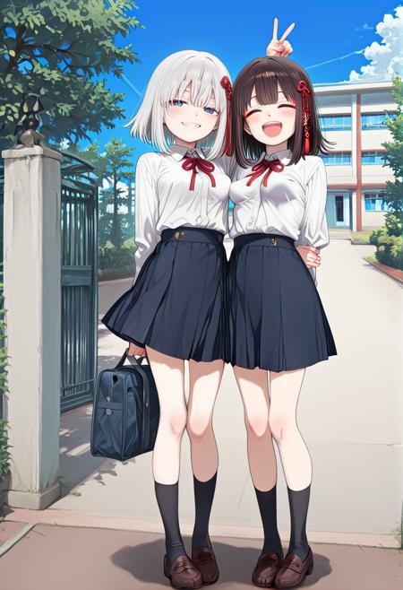 School Gate (学校の校門) ｜IL・Animagine IL