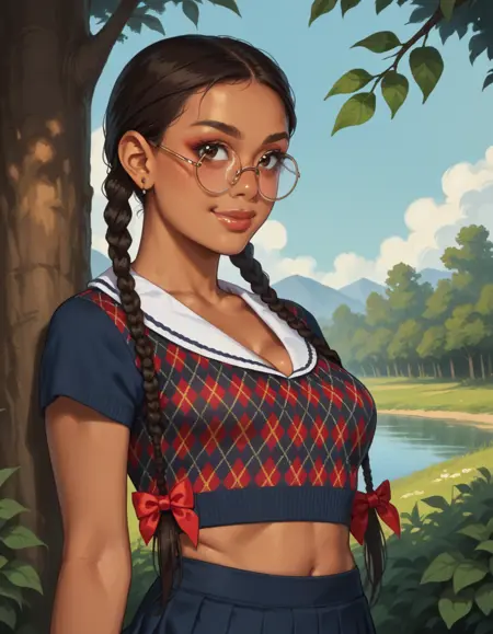 Nerdy Girl Costume | Dollskill PONY XL
