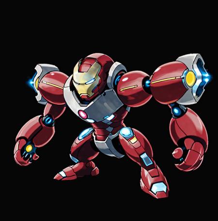 pokemon, ironman evolution , electric and steel type <lora:pokemerge:1>