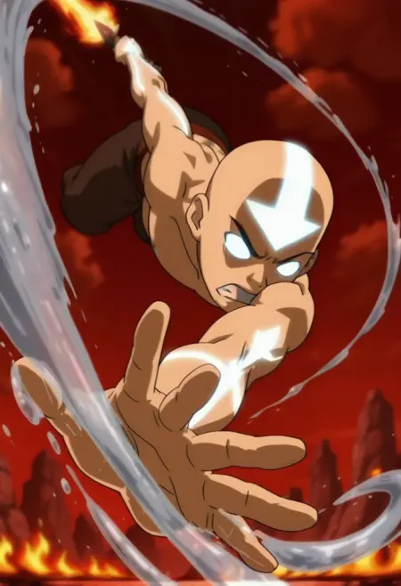 Avatar Omega (Ω) Style Lora (The last airbender+Legend of Korra) Illustrious