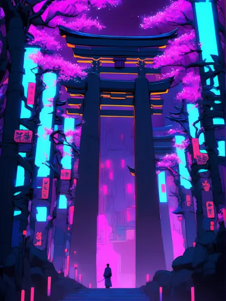 Bladerunner Neon City (niji)