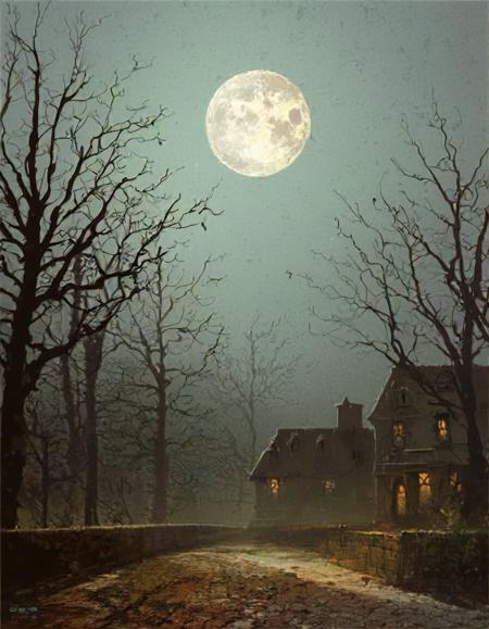 John Atkinson Grimshaw art style (Flux and Pony) Pony v1.0