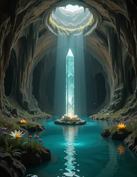 crystalline monolith illu