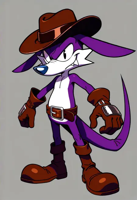 Fang The Sniper/Hunter/Nack The Weasel (Sonic The Hedgehog)