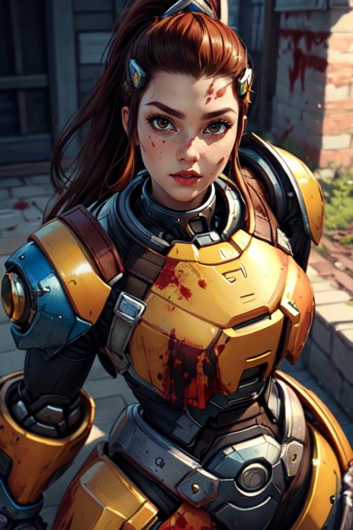 Brigitte (overwatch) image by Creativehotia