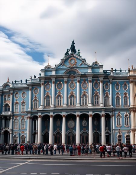 Saint Petersburg (City background) V1