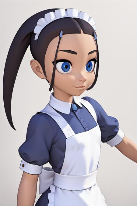 TFM_Katara, maid costume, maid headdress, maid apron