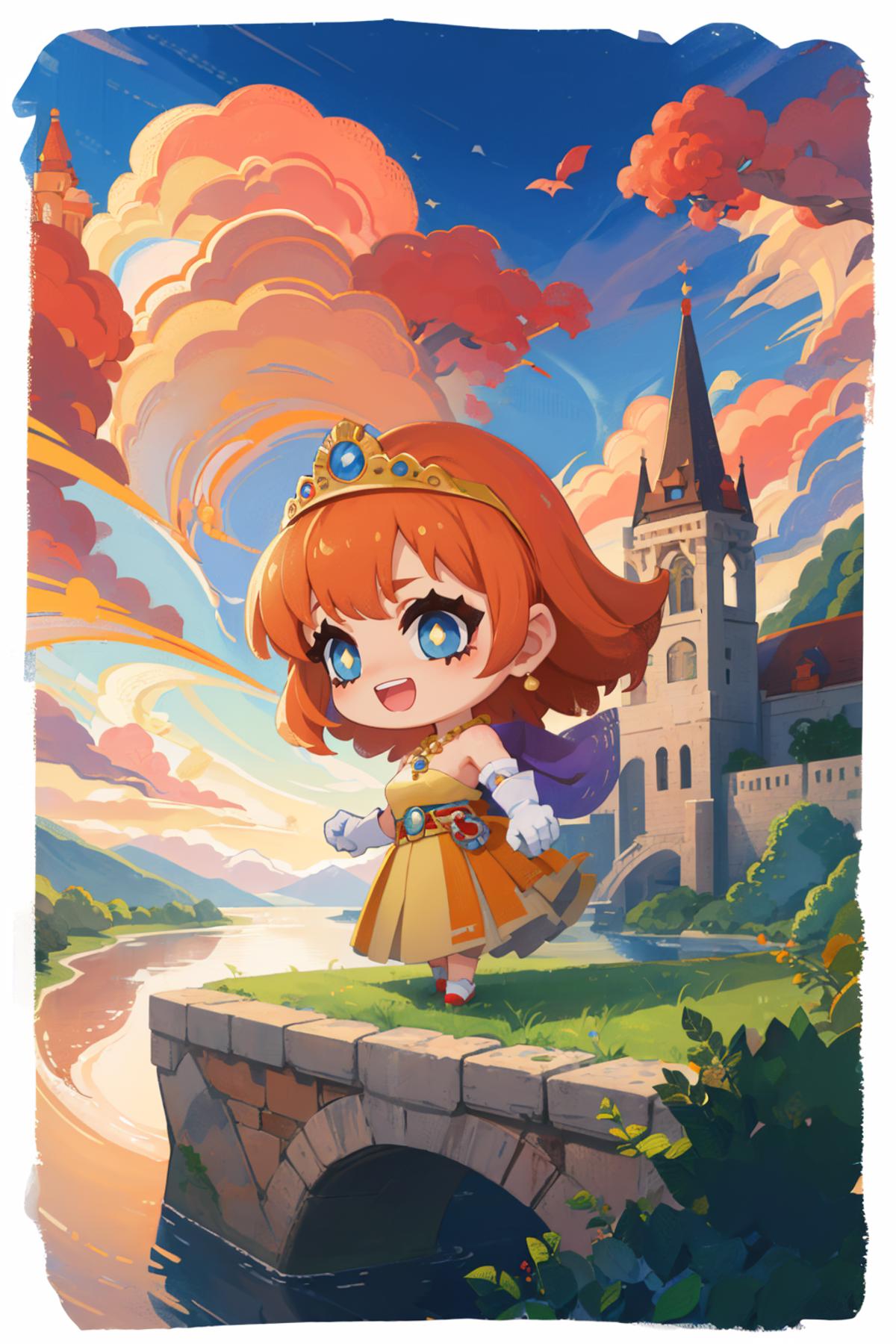 Princess Gwaelin/Laura (Dragon Quest) LoRA image by novowels