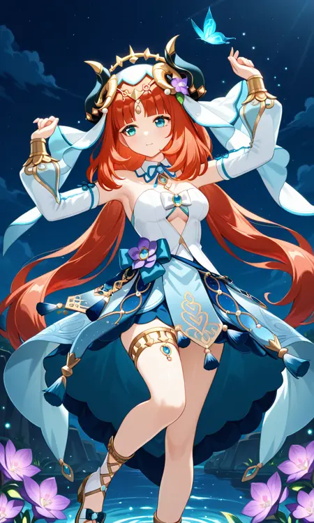 ______ Nilou ______ Genshin Impact ______ and 2Outfits ________