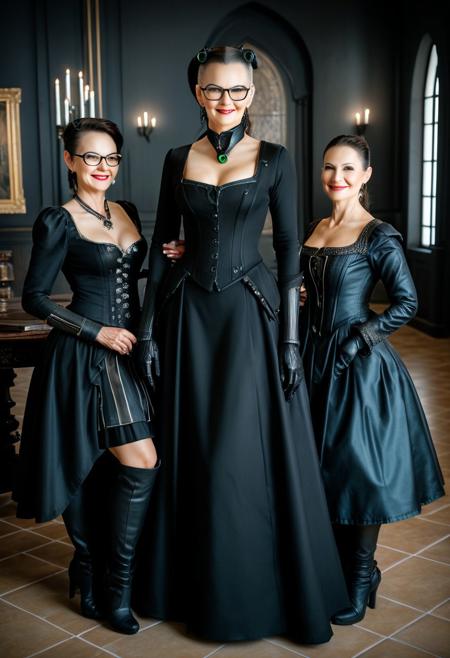 3girls,
2 teachers,
50 years old, 
1 principle Mrs. Jones
1boy,
slave boy,
milfs,
moms,
grannies, 
married, 
cheating, 
Mistress, 
French Queen medieval,
Empress, 
traditional 1650 royal outfit,
Powerful women, 
Ruler, 
Dominant, 
female perverts,
mature_female,
55 years old,
evil smile,
naughty,
wearing glasses,
NEG_EMBED_STABLE_YOGI_V3, BORG (RACE), BORG <MAN/WOMAN>, BROG QUEEN (STAR TREK), <GROWING|LASER>? EYEPATCH