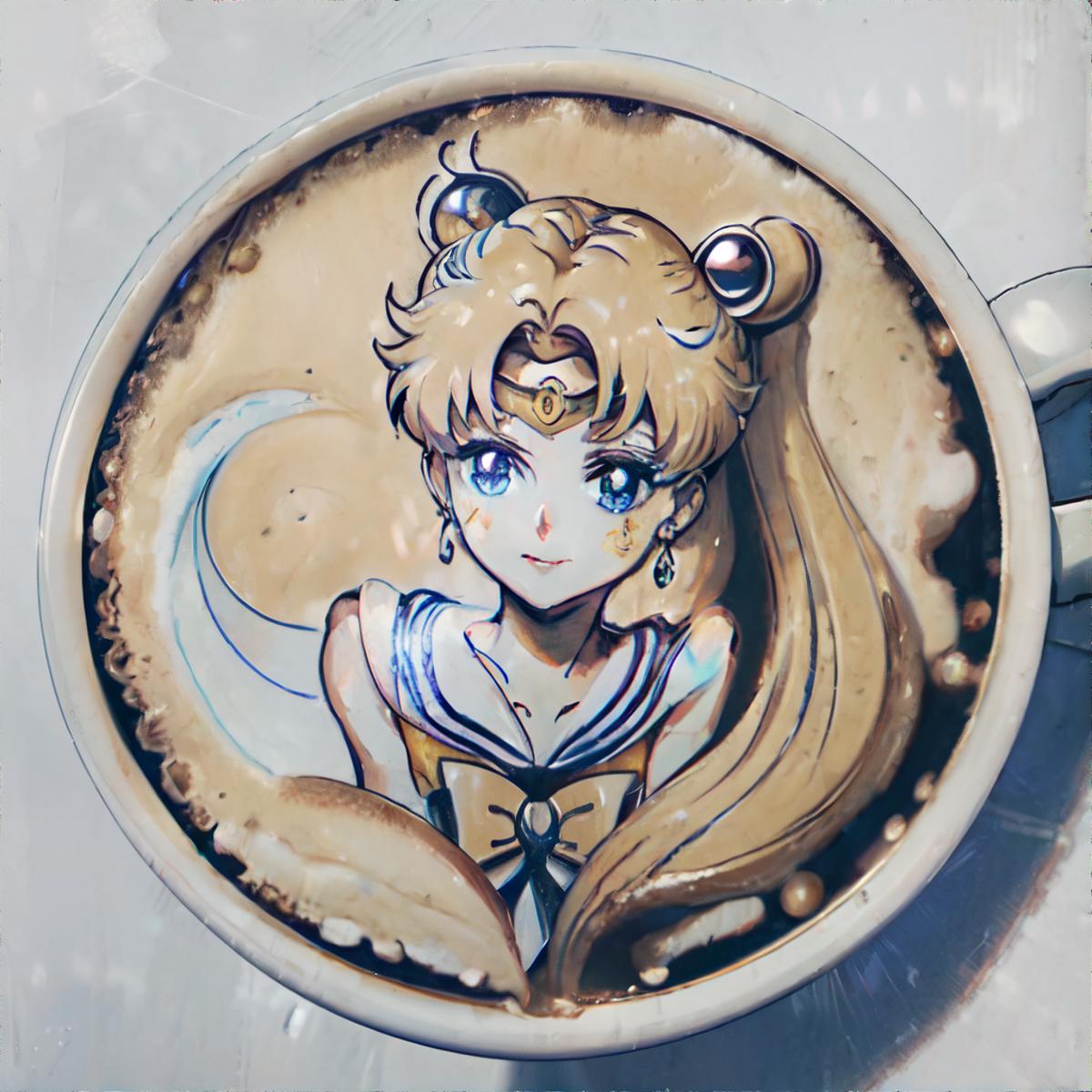 latte art(character) image by bzlibby